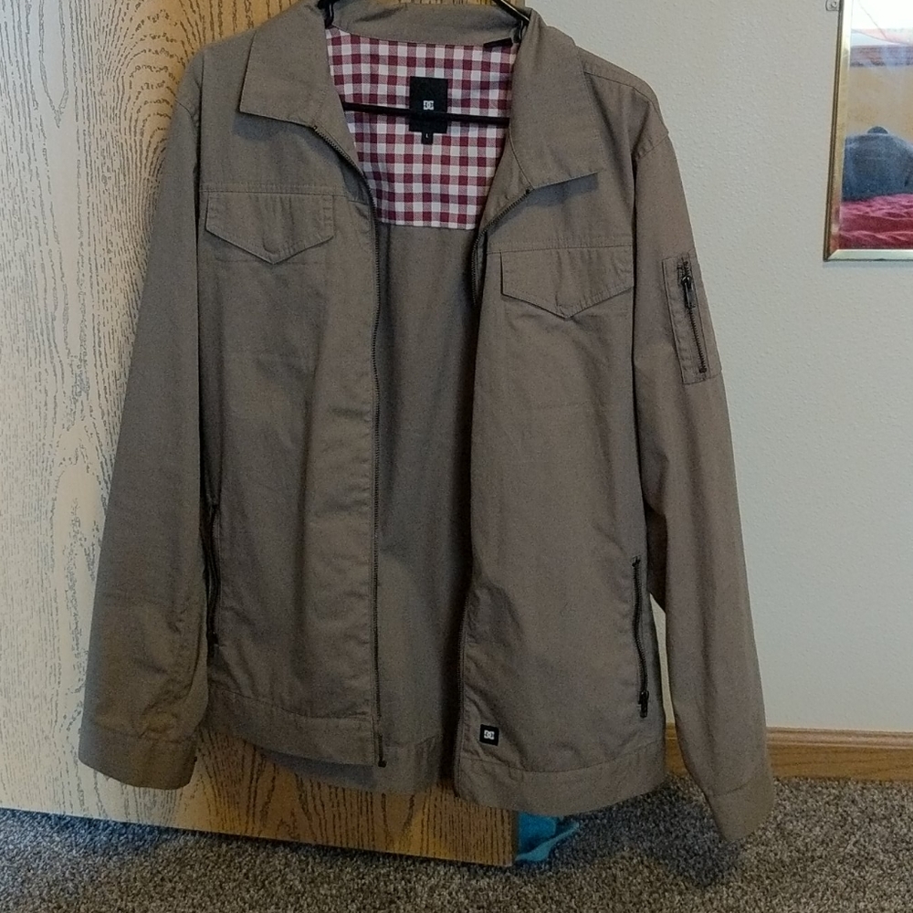 DC tan jacket